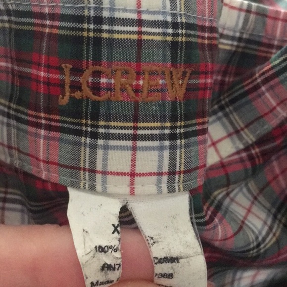 J Crew Plaid Button Down - Picture 5 of 5